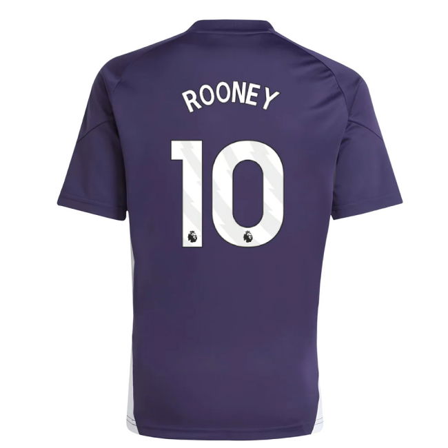 2025-2026 Man Utd Training Jersey (Aurora Plum) - Kids (Rooney 10)