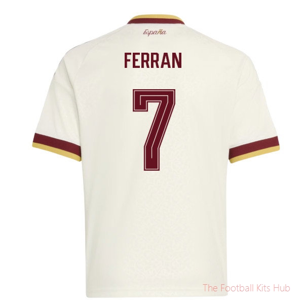 2026-2027 Spain Away Shirt (Kids) (Ferran 7)
