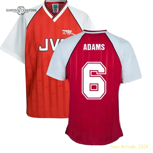 Match-ready Home Arsenal Adams Jersey 2023-2024 Moisture-wicking