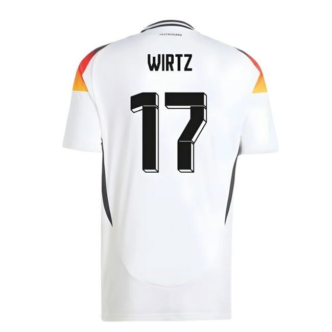 Germany Soccer Team Fan Shirt - Adults Version (Wirtz 17)