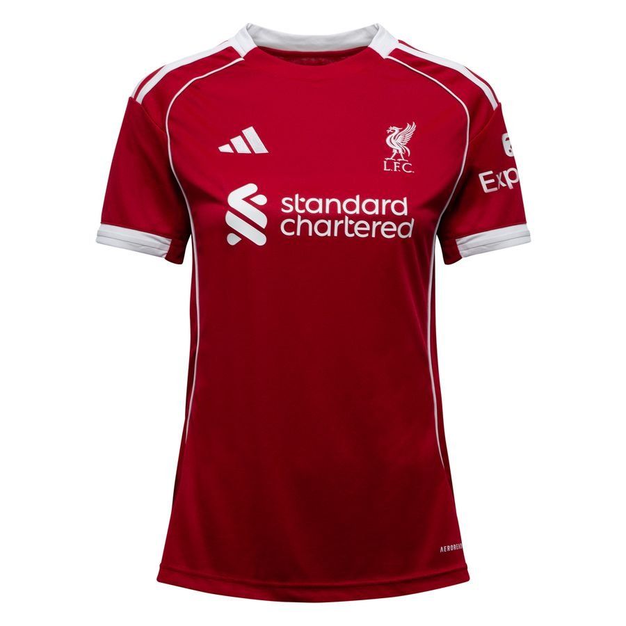 Liverpool Home Shirt 2025/26 Women Adidas National Team Wear
