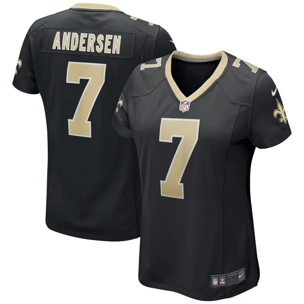 New Orleans Saints Game NFL Jersey - Black | Durable Football Apparel