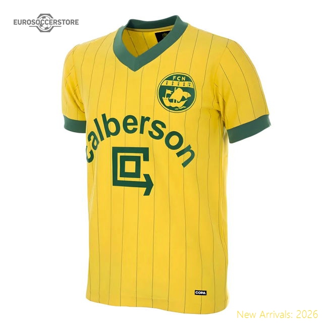 High-Quality Fc Nantes Copa 1982 - 83 Retro Football Shirt