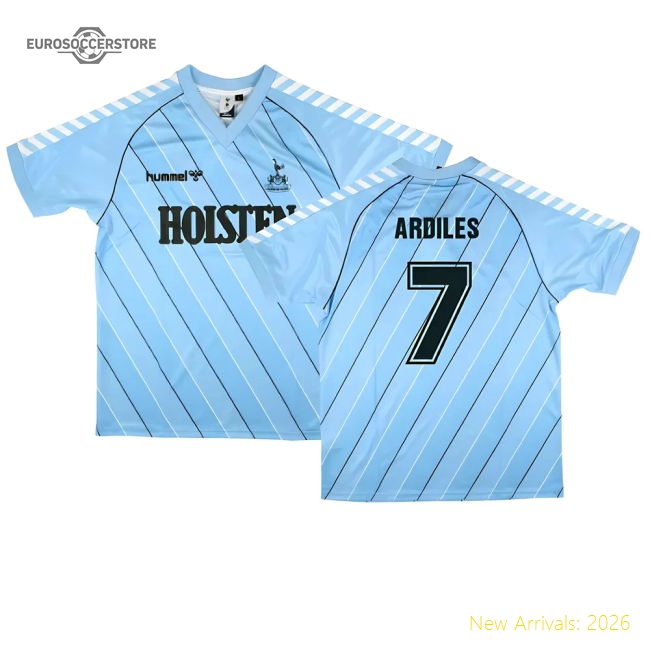 Authentic Tottenham 1985/87 Retro Hummel Away Shirt (ardiles 7)
