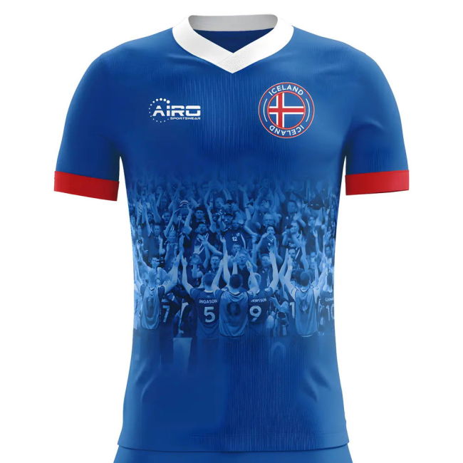 Professional Style Iceland Home Pro Level Shirt 2025-2026 (Womens)