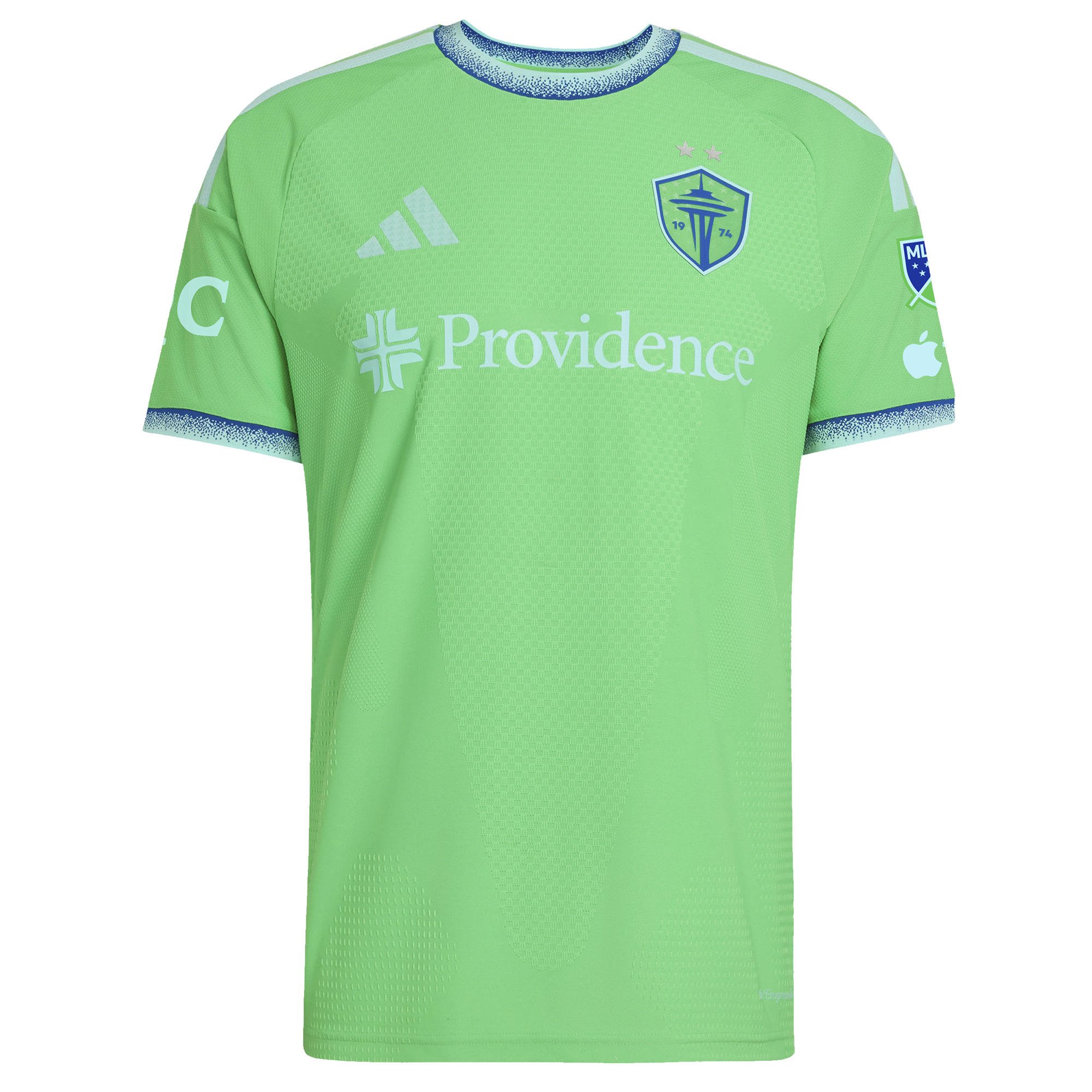 [SJH] Seattle Sounders FC 2026 The Evergreen State Kit On-Field Authentic Patch Jersey - Rave Green