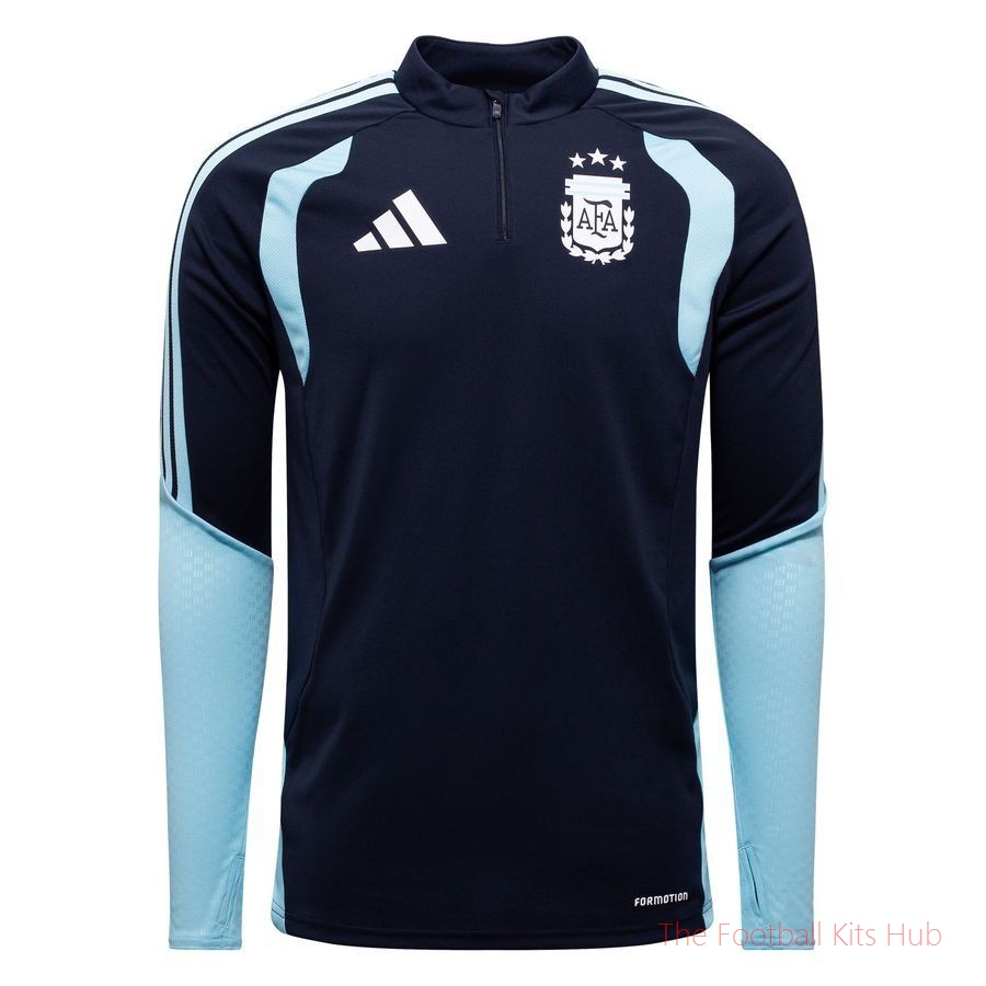 Argentina Training Shirt Tiro 26 World Cup 2026 - Night Navy