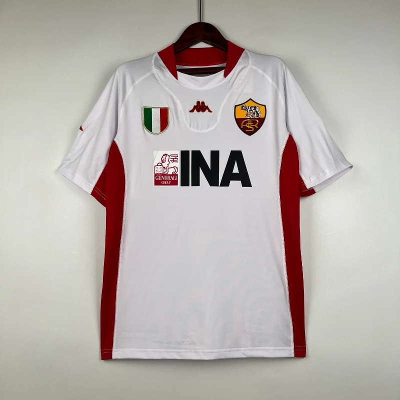 2001-2002 Roma Jersey retro kit