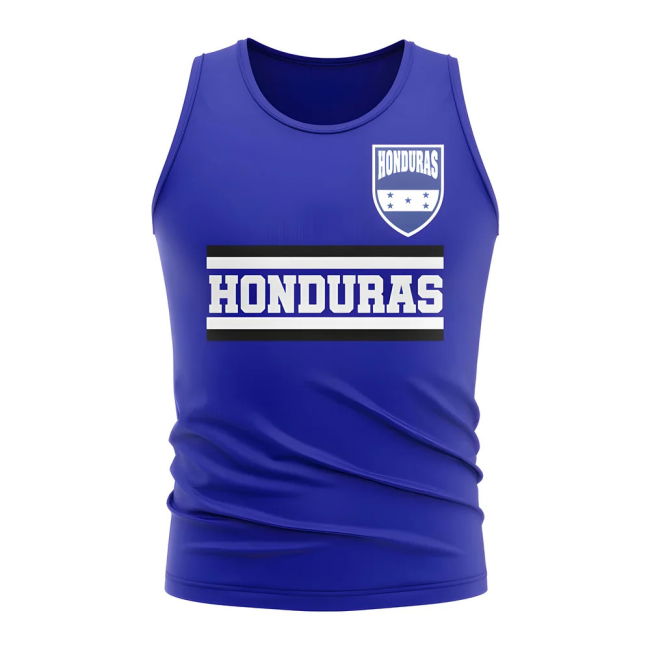 Premium-Quality Honduras Core Football Country Sleeveless Tee (Royal)
