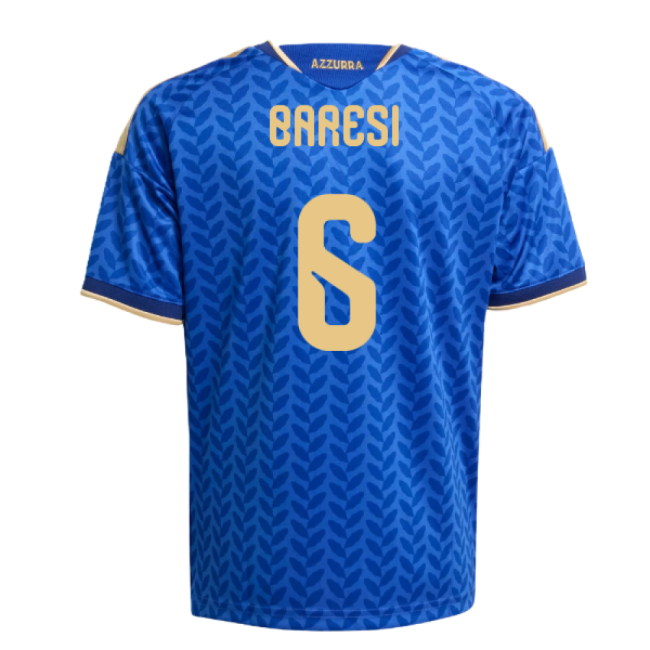 2026-2027 Home National Team Kit Baresi 6 2-3 Years Fan Edition
