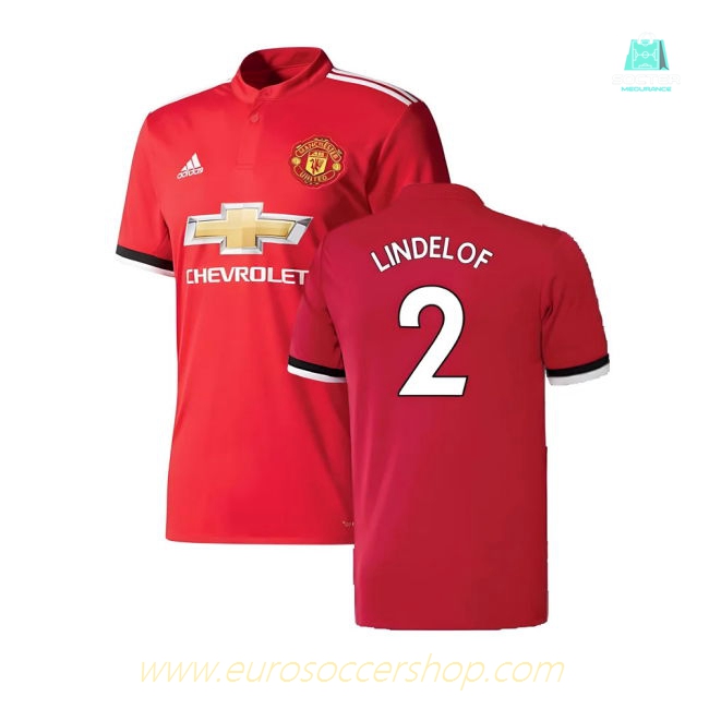 Manchester United 2017-18 Home Shirt ((Excellent) 4-5 Year) (Lindelof 2)
