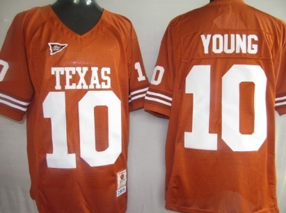 Men's Texas UT Orange 2024 college football Young Orange #10