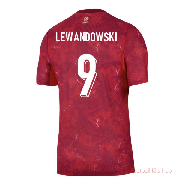 [SPK] 2026/27 Poland Authentic Away Shirt Lewandowski 9