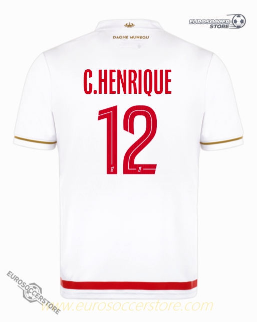 AS Monaco 25-26 Season Home Jersey C.HENRIQUE #12