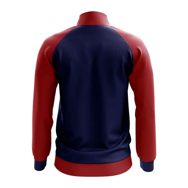 Pro-Grade Laos Concept Football Track Jacket (Navy) Performance-Driven