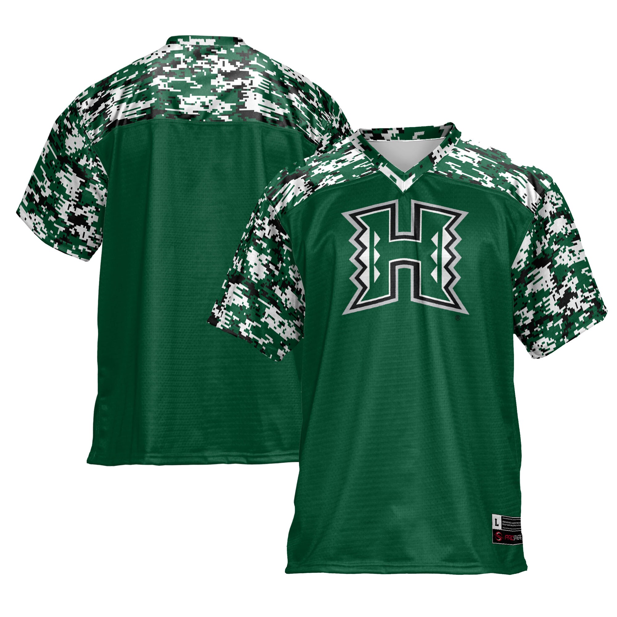Hawaii Rainbow Warriors GameDay Greats Football Jersey - Green