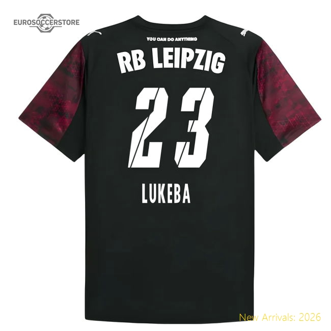 Best-Selling 2025-2026 Red Bull Leipzig Third Shirt (Lukeba 23)