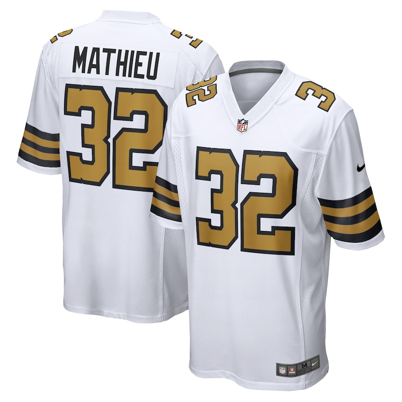 None Tyrann Mathieu New Orleans Saints Powerhouse Team Replica Jersey