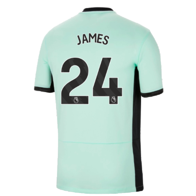 Durable Material Chelsea Chelsea Third Shirt James #24 Updated Des...