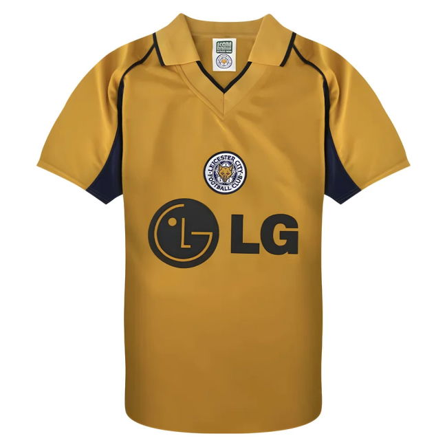 Leicester City 2002 Away Retro Top