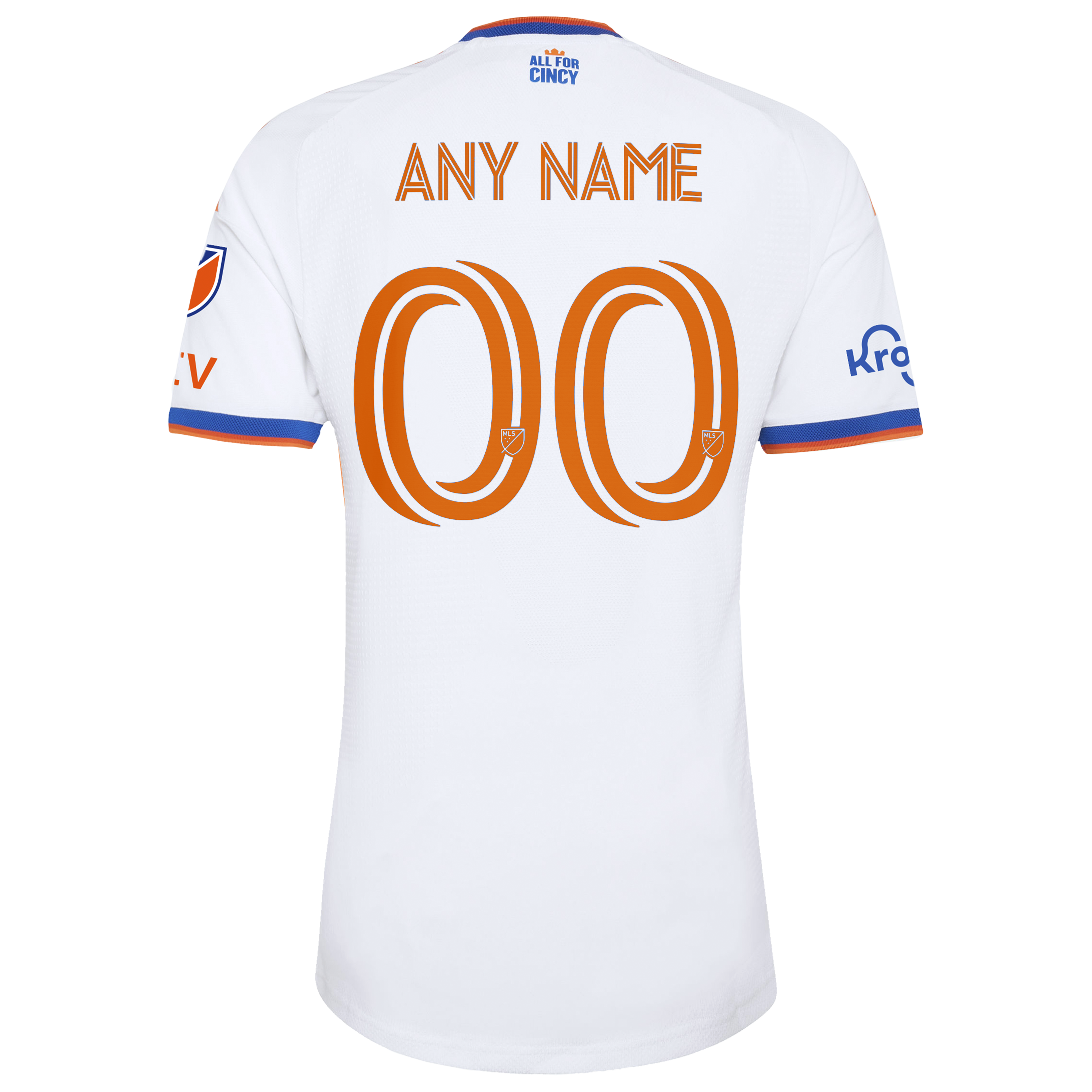 [SJH] FC Cincinnati 2026 The Seven Hills Kit On-Field Authentic Patch Custom Jersey - White