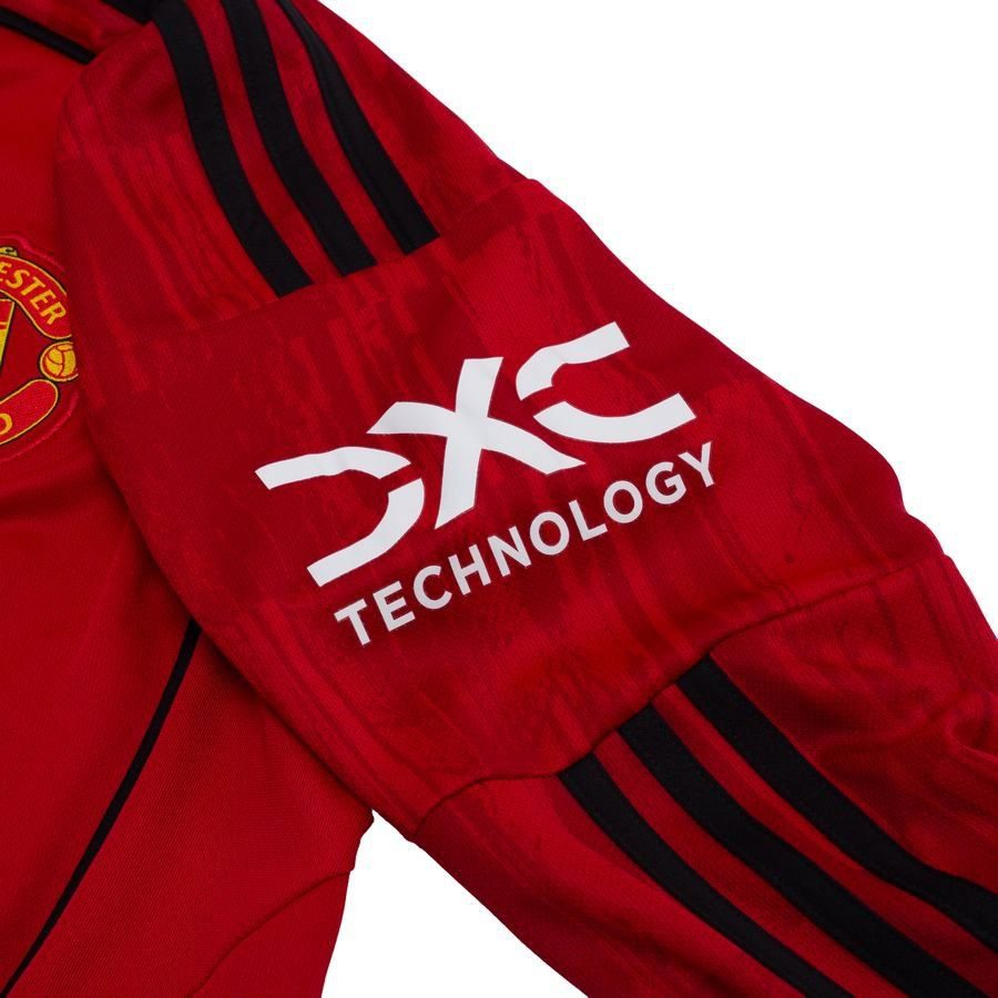 Manchester United Home Shirt 2025/26 Kids Long Sleeves
