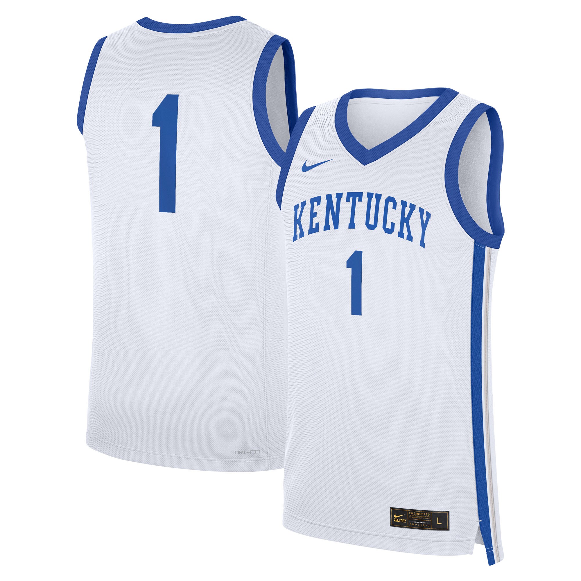[DDG] Kentucky Wildcats Home Replica Jersey - White
