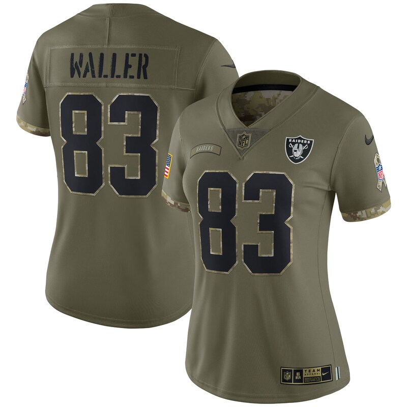 None Darren Waller All-Pro LV Raiders Pro-Level Jersey Football Appare