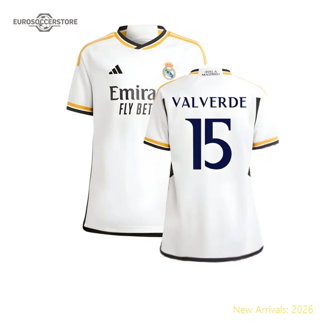 Gentle Team Kids Jersey Valverde 2023-2024 Kids-safe Technology