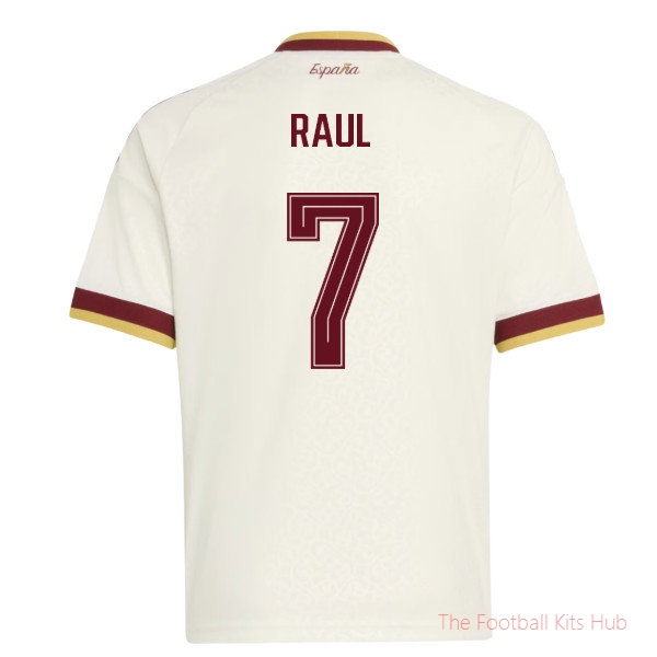 2026-2027 Spain Away Shirt (Kids) (Raul 7)