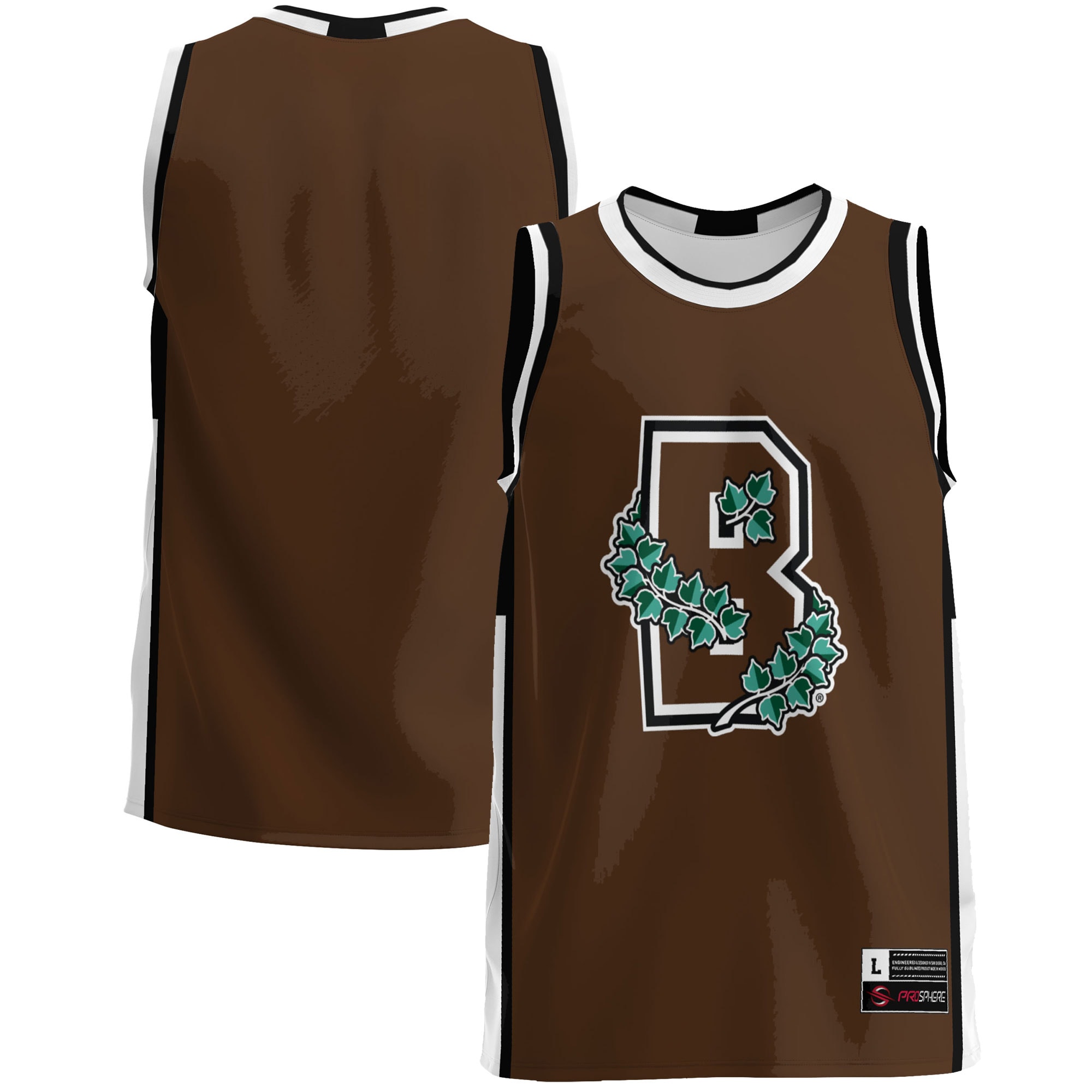 [NJP] Youth Brown Bears GameDay Greats Lightweight Basketball Jersey - Brown