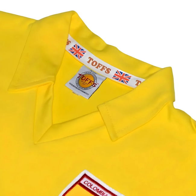 Updated Breathable Colombia Home Football Shirt