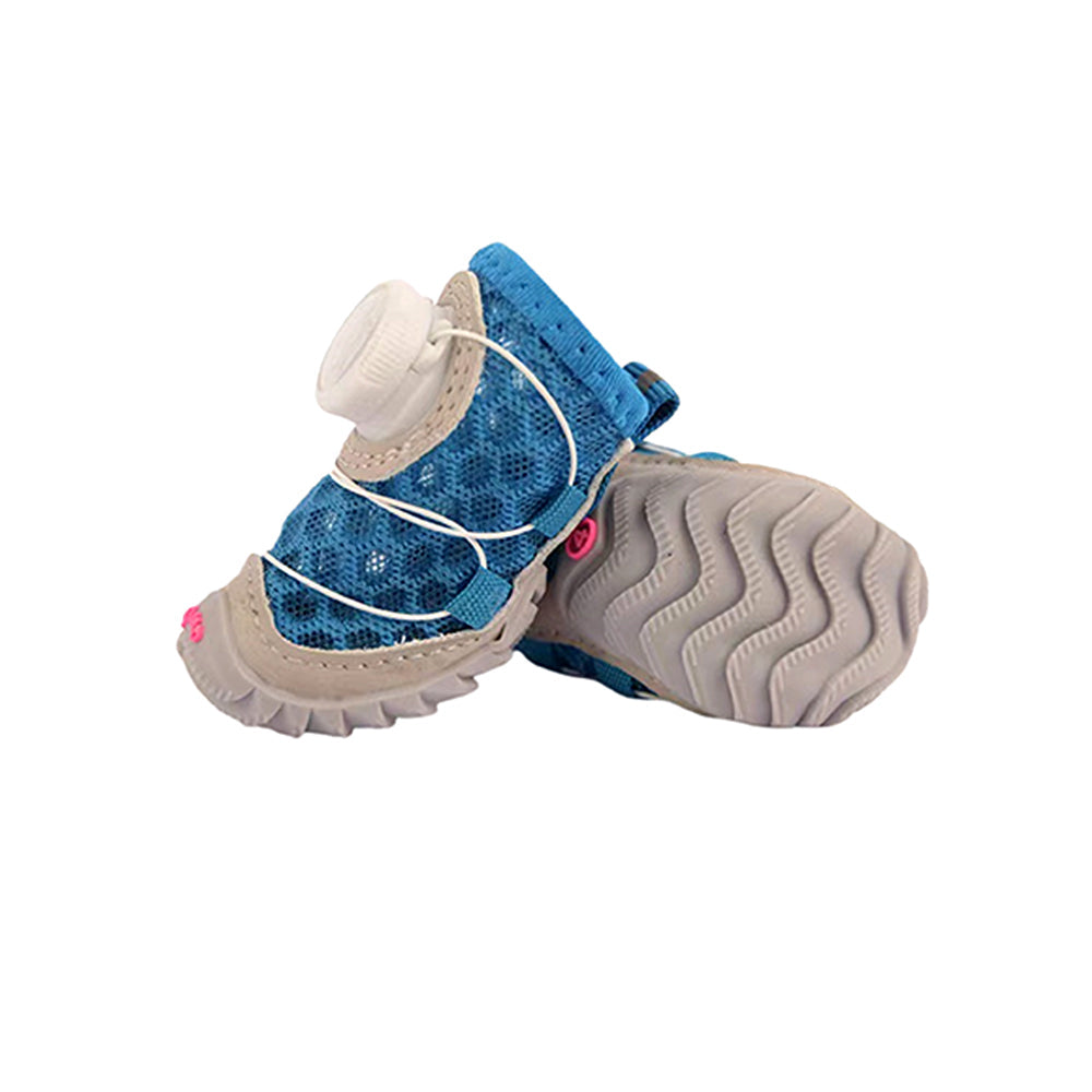Swivel Button Footwear For Summer Paw Protection | Non-slip Design