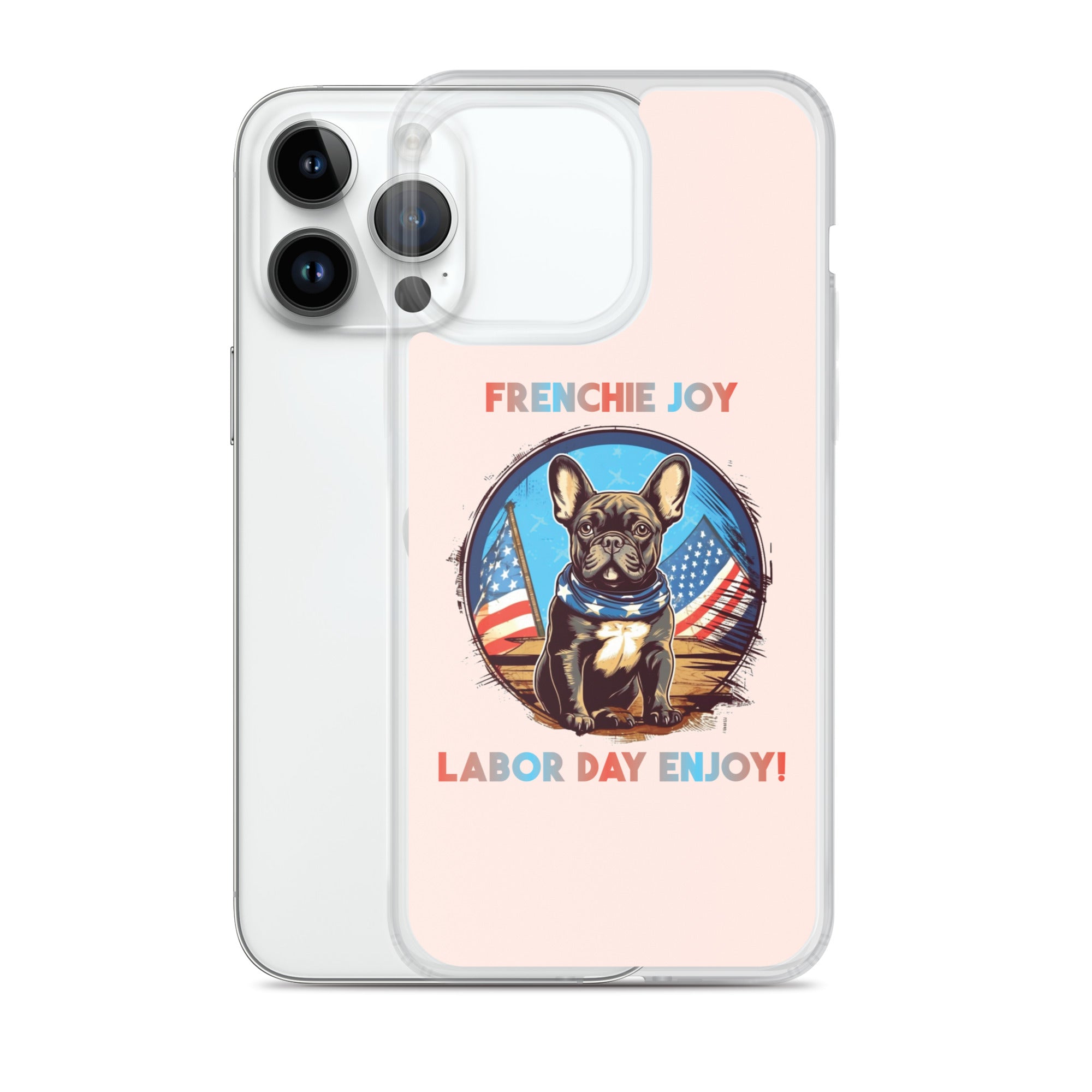 Frenchie Joy - Bulldog Clear Case For Iphone® For French Bulldogs