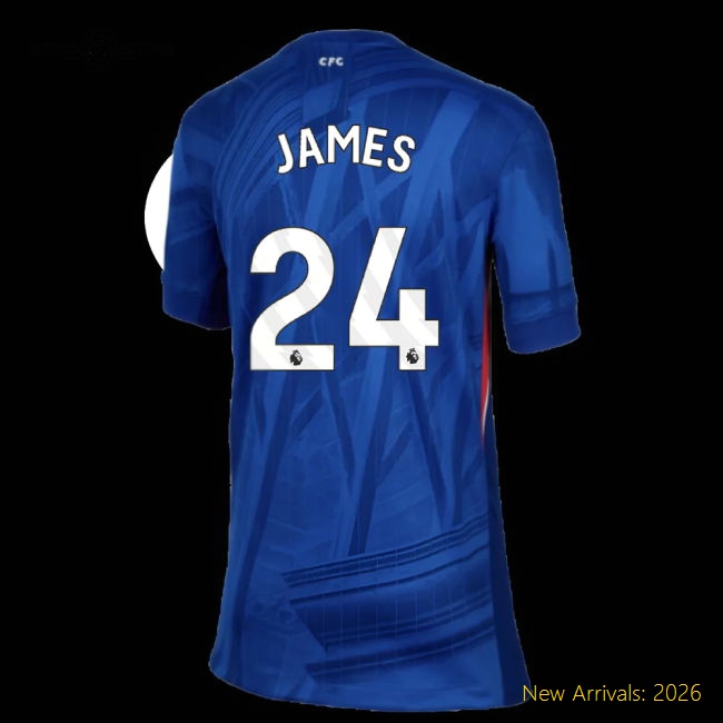 Chelsea 2024-25 Home Fan Version For Kids (James Football Shirt