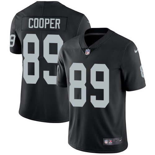 NFL O R Raiders #89 Amari Cooper Black Limited Jersey - High Quality