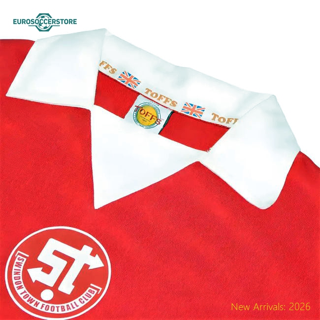 Swindon Town 1974-75 Kids Retro Football Shirt