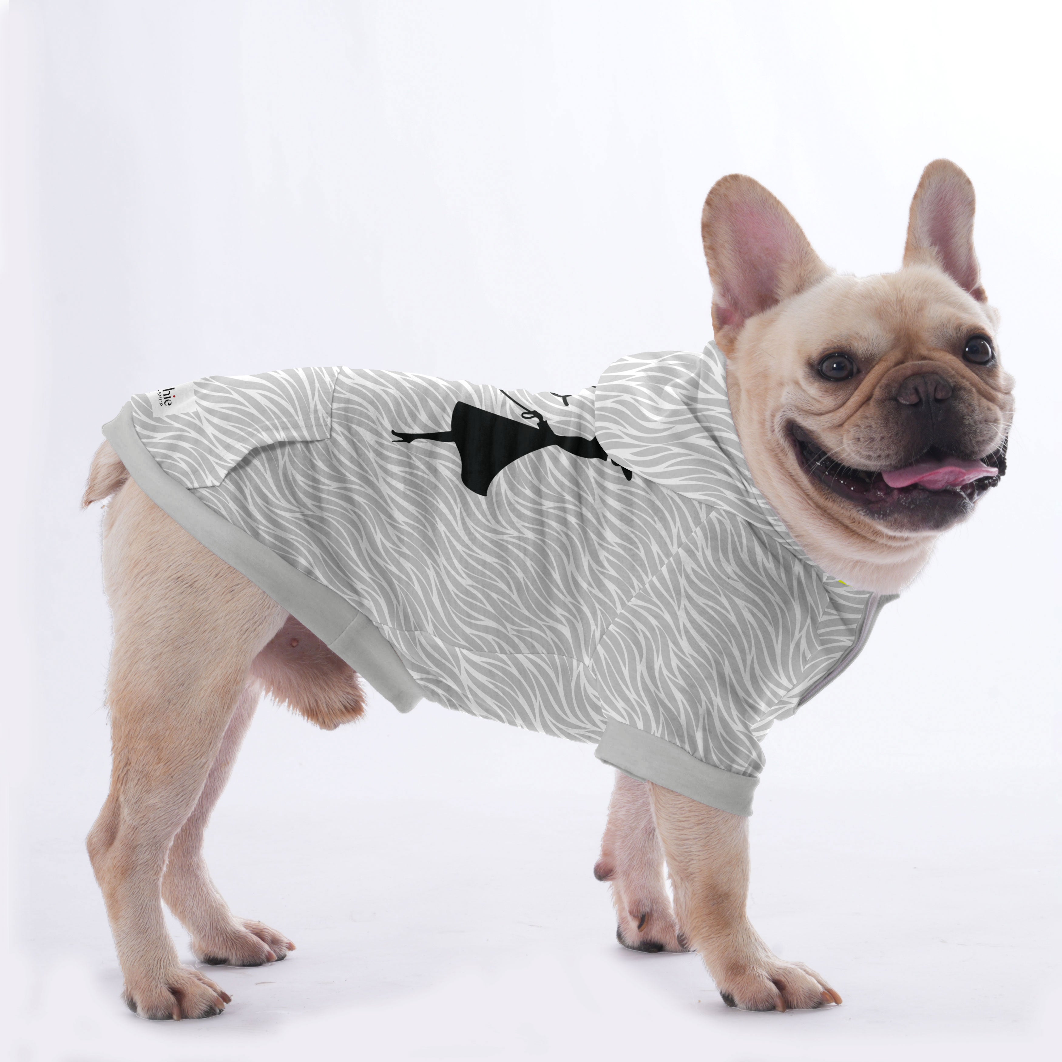 Custom French Bulldog Hoodies featuring Your Dog's Name | Frenchie Shop Original