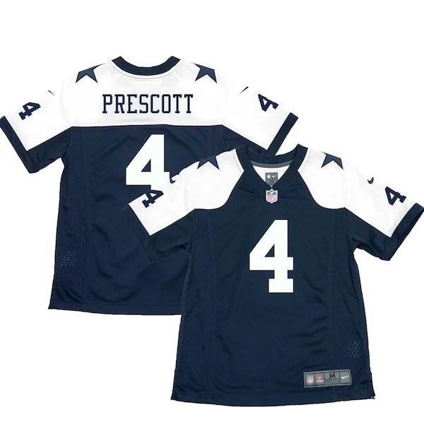 Performance Dallas Cowboys Game Jersey - Premium Navy NFL Fan Jerse...
