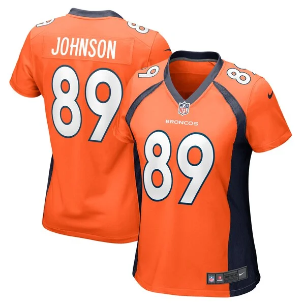 None Game NFL Jersey - Orange | Durable Football Apparel | NFL Footbal