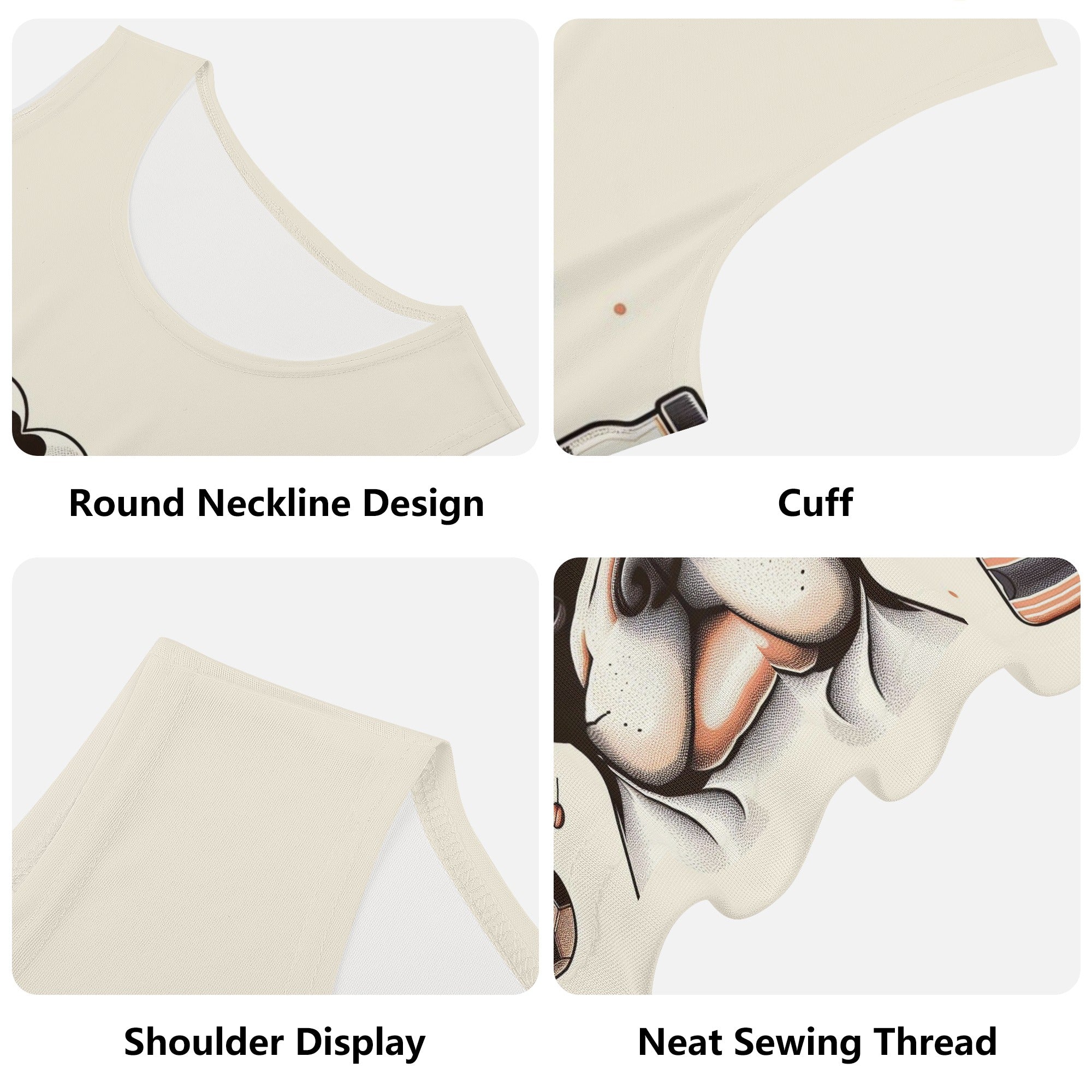 Frenchie-Fan Fashion-Forward Moose - Men Tank Tops for Fashion Lovers