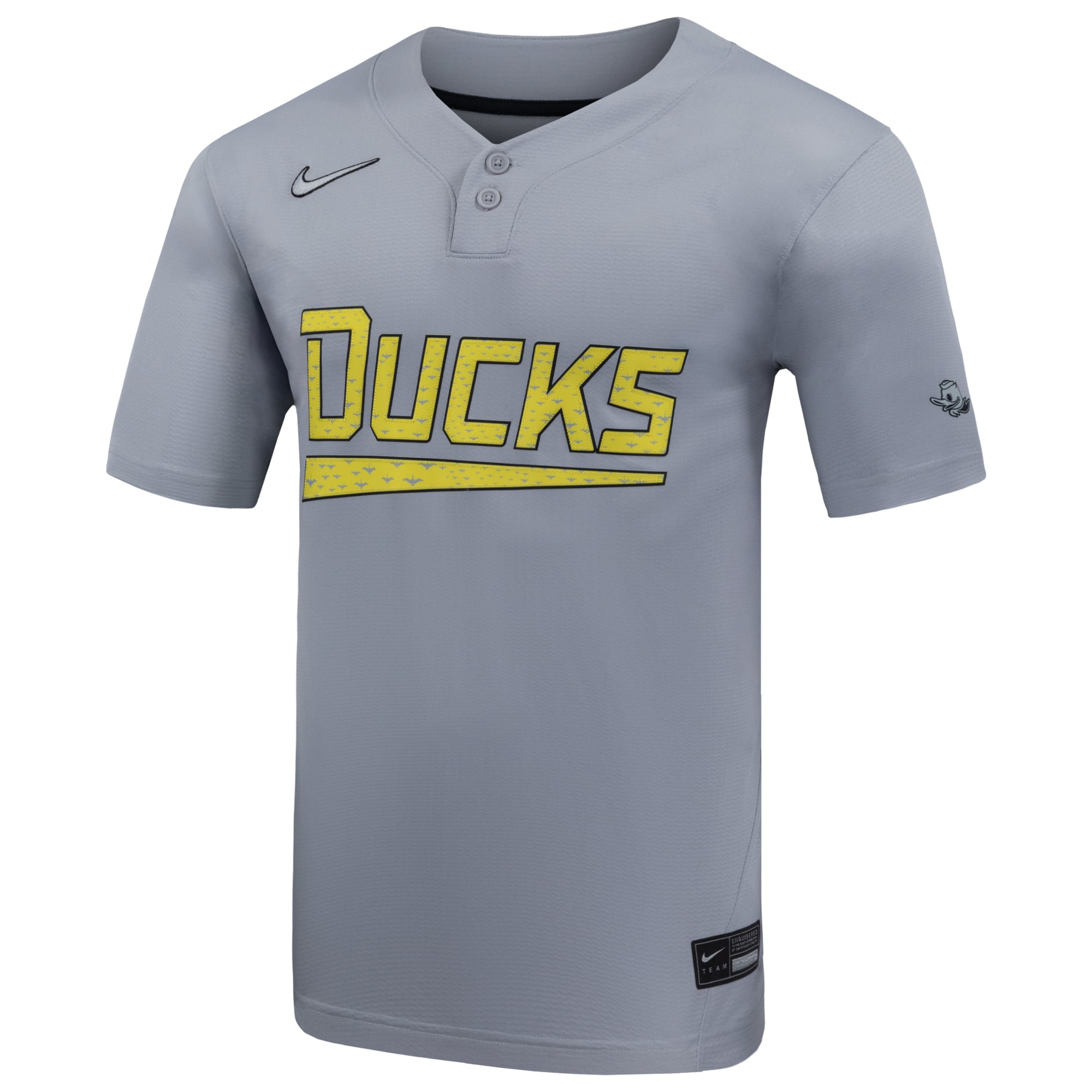 Oregon Ducks Nike Unisex Limited Softball Jersey - Gray