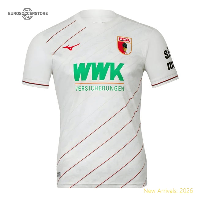 2024-2025 Fc Augsburg Home Shirt (uduokhai 19) - Fantastic Value