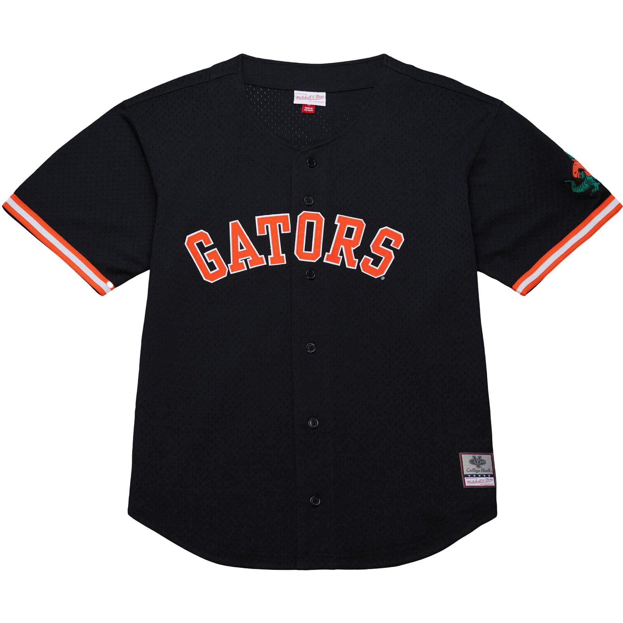 [DDG] Florida Gators On The Clock Full-Button Fashion Jersey - Black