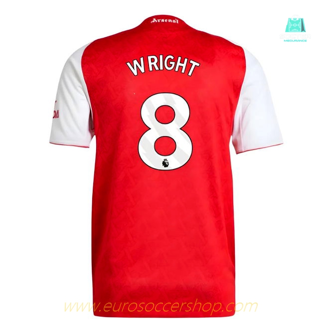 2025-2026 Arsenal Authentic Home Shirt (Wright 8)