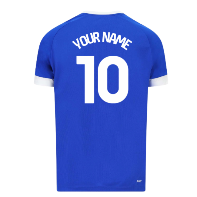 Women's 2025-2026 Cardiff City Home Shirt (Your Name)