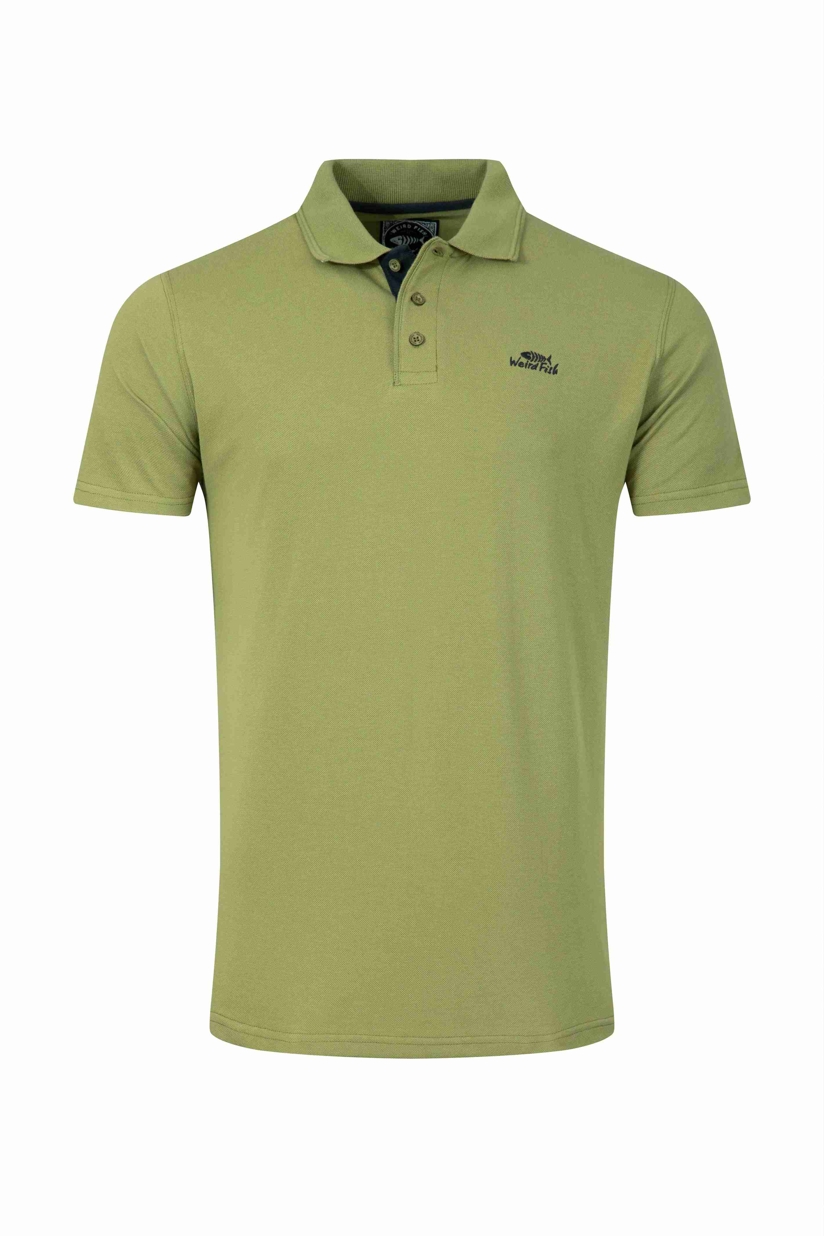 Miles Pique Polo Shirt WashedOak