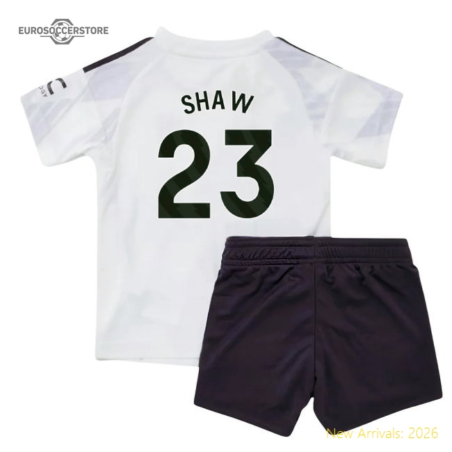 2025-2026 Man Utd Away Baby Kit (shaw 23) - Collectors Item