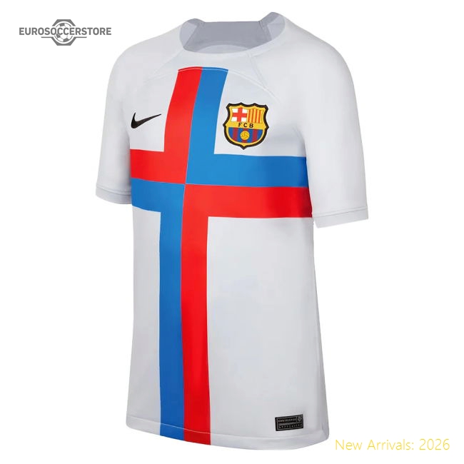 Authentic 2022-2023 Barcelona Third Shirt (Kids) (Ronaldinho 10)