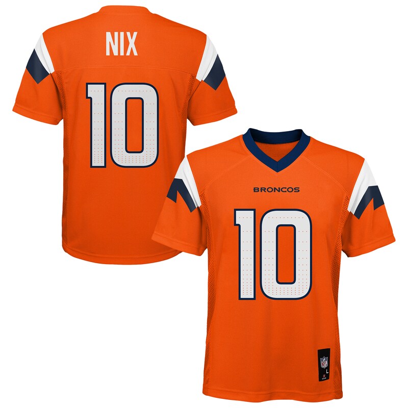 None Bo Nix DEN Broncos Dynamic High-Quality Jersey for NFL Fans